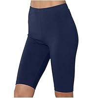 Lot De 2 Shorts De Sport pour Femme Pas Cher Amincissant Pantalon Court De Yoga Taille Haute Legging Short De Sport Femme Élastique Respirant Confortables Jogging Yoga Et Fitness