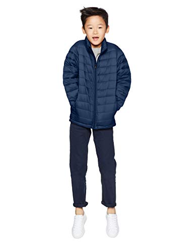 Image of Amazon Essentials Boys and Toddlers' Lightweight Water-Resistant Packable Puffer Jacket