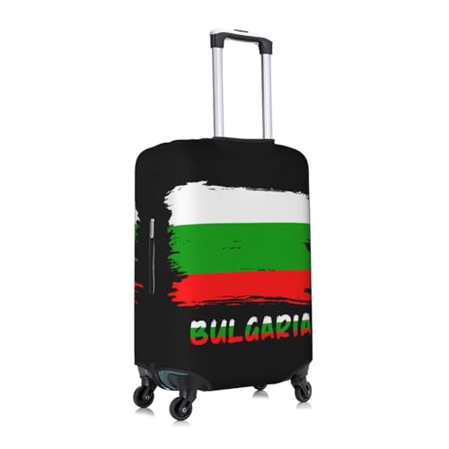 Bulgaria Bulgarian Flag Travel Luggage Cover Washable Suitcase Case Suitcase Protector Fit Luggage Cover Large3