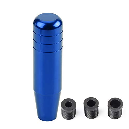 Sparco Pommeau de changement universel à 5 vitesses - Tête en alliage d'aluminium (bleu) pour voiture