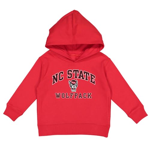 College Kids NC State Wolfpack NCAA Toddler Pullover Fleece Hoodie | North Carolina State (5/6T)