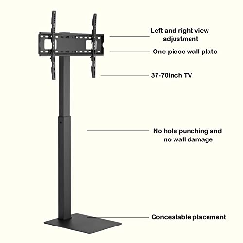 Soporte Universal para TV de Pie Ajustable con Ruedas miniatura 7