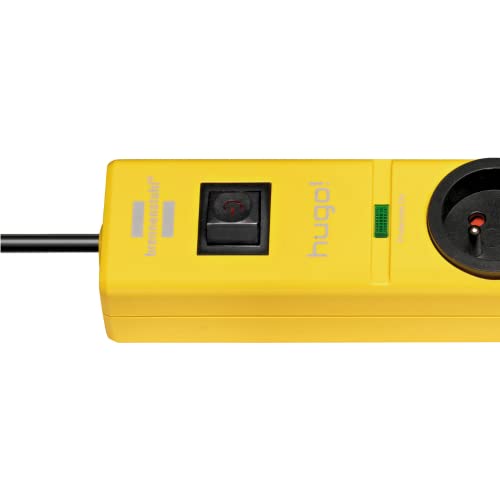 Hugo! Brennenstuhl, 1150611364 blocco di 4 prese