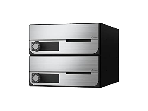 ナスタ(NASTA) ポスト D-ALL (ディーオール) KS-MB6002PU-3LK-W 前入前出 屋内タイプ ホワイト 本体: 奥行40.619999999999997cm 本体: 高さ36cm 本体: 幅28cm