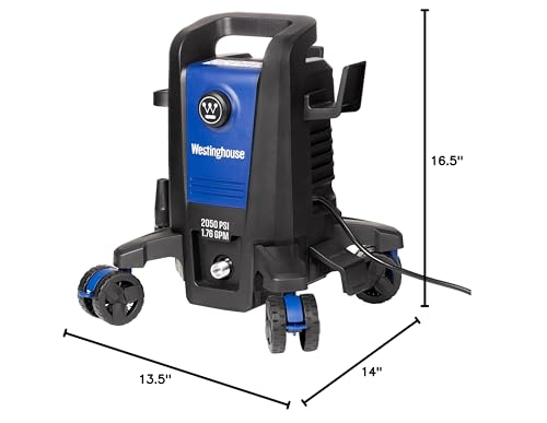 Westinghouse EPX3050 Epx3100 Electric Pressure Washer, 2300 Max Psi 1.76 Max Gpm With Anti-Tipping Technology, Onboard Soap Tank, Pro-Style Steel Wand, 5-Nozzle Set, For Cars/Fences/Driveways/Home/Patios thumb #13