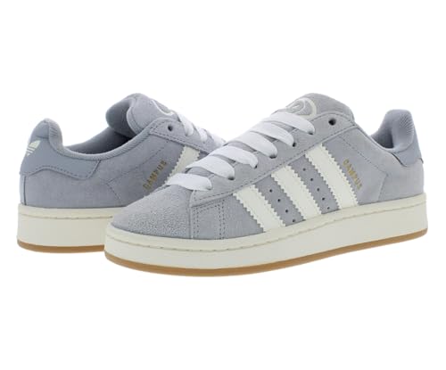 Image of adidas Campus 00s Women's Shoes, Halo Silver /Off White /Gum, Size 11