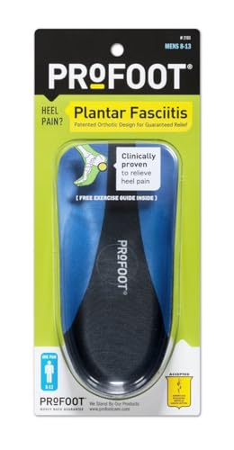 Image of ProFoot Plantar Fasciitis Heel Insert Men's, 1 pair (Pack of 8)