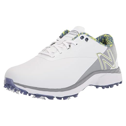 New Balance Men's Striker Spiked Golf Shoes | Golf Shoes New Balance Men's Fresh Foam X Defender Golf Shoe, White/Grey, 11