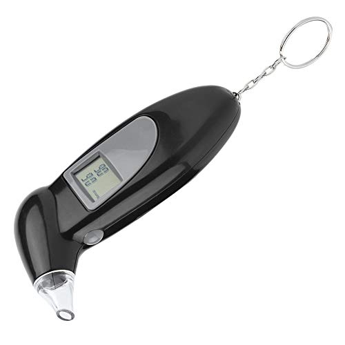 Headerbs Breathalyzer, Portable Digital Lcd Screen Alcohol Breath Tester Portable Keychain Breath Analyzer With 10/20/50 Mouthpieces (Optional) For Home& Professional Use(With 50 Breathing Mouths) #TOP4