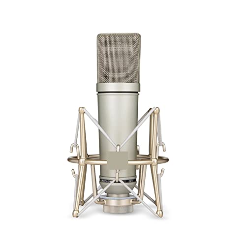 Microphone professionnel U87 P-L pour capture de voix studio de doublage et d'ancrage