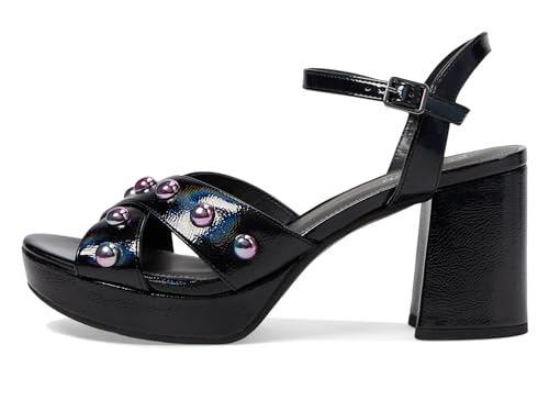 Kenneth Cole Reaction Reeva Stud Black Patent 6 M4