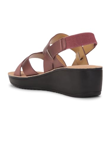 Image of Bata CLAM SANDAL E Women Casual Sandal In BROWN