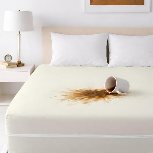 Heaven High Premium Waterproof Mattress Encasement Bed Bug & Dust Mite Proof Zipped Mattress Protector Single (90x190+30 cm)