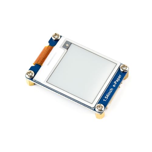 Image of 1.54inch e-Paper Display (G) - 200x200 Red /Yellow /Black /White e-Ink Screen with SPI Interface, Ultra-Low Power Consumption, Wide Viewing Angle for Raspberry Pi, Arduino, Jetson Nano