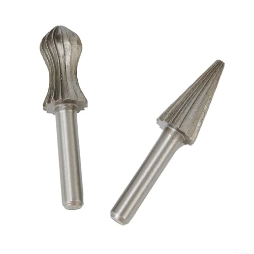 Set de 6 fresas de carburo para tallado fino, 6 mm miniatura 4