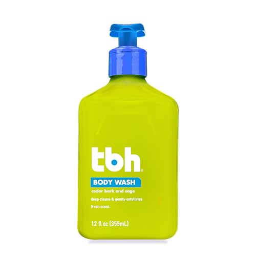 TBH Teen & Kids Body Wash - Body Wash for Sensitive or Dry Skin - Natural Ingredients Made for Tweens - Sulfate