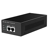 Avec la technologie de détection automatique, cet adaptateur PoE fournit jusqu'à 90 W à un appareil PoE++ avec rétrocompatibilité pour les appareils PoE+ 802.3bt/at 4 paires (60 W), 802.3at 2 paires (30 W) et 802.3af PoE (15,4 W).
