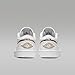 Jordan Womens WMNS Air 1 Low SE CZ4776 100 White Metallic Gold - Size 8W