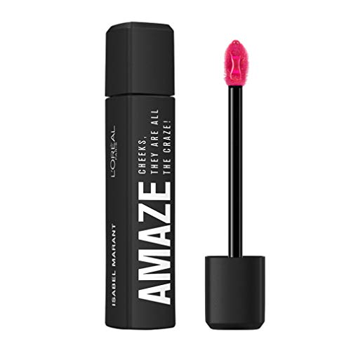 6 mejores brillos de labios 27 L'Oreal Paris Isabel Marant, Gloss de Labios y Mejillas, Tono Amaze