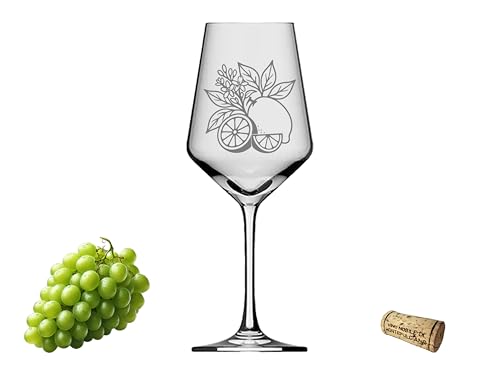 eXODA Limoncello copa de 350ml apta para lavavajillas elegante grabada para momentos especiales con amigos y familia regalo ideal para fiestas y ocasiones inolvidables