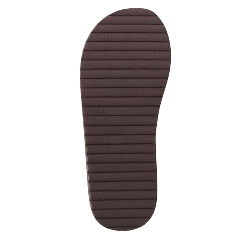 Flojos Tango Two Tone Strap W/Pull Tabs On Kush Comfort Bed, Brown/Tan4