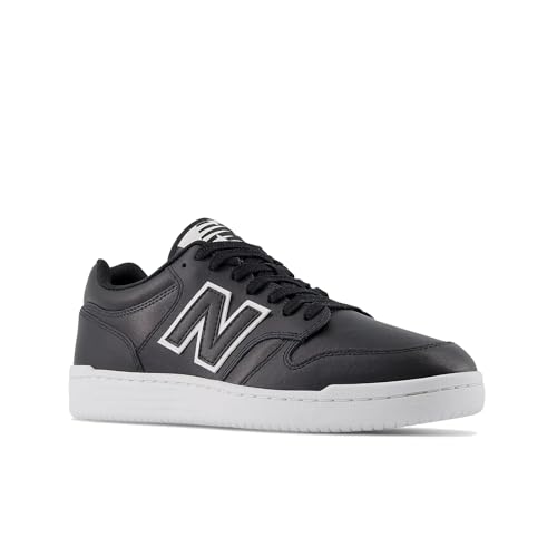 New Balance 480 Sneaker Trainer Schuhe (Black, EU Schuhgrößensystem, Erwachsene, Numerisch, M, 43)