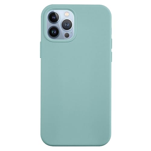 Image of ArmourPro Silicone Back Case for iPhone 15 Pro Max Soft-Touch Case | Summer Green