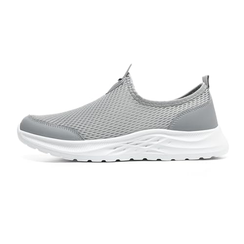 Sneakersy i buty sportowe dla mężczyzn, siatkowa tkanina siateczkowa, oddychający materiał wierzchni, sneakersy męskie, lekkie, wsuwane, wygodne buty rekreacyjne, męskie do noszenia na co dzień, na