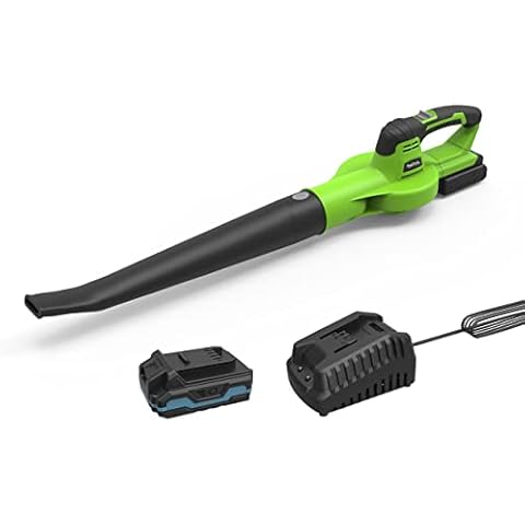 HARTOOL Akku Laubbläser elektrisch mit 20V Cover