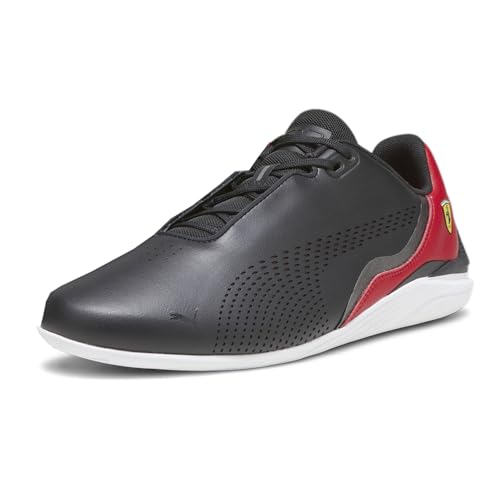 PUMA Mens Scuderia Ferrari Drift Cat Decima Lace Up Sneakers Shoes Casual - Black2
