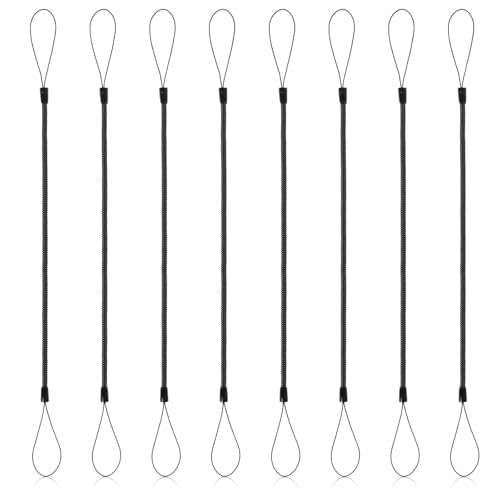 8 correas elásticas de resorte para bolígrafos táctiles y pantallas