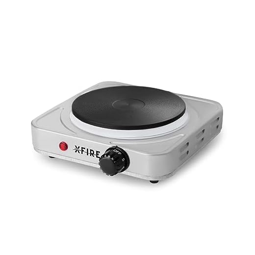 Fogão Cooktop Elétrico De Mesa 1 Boca Xfire 1000 Watts Prateado (220)