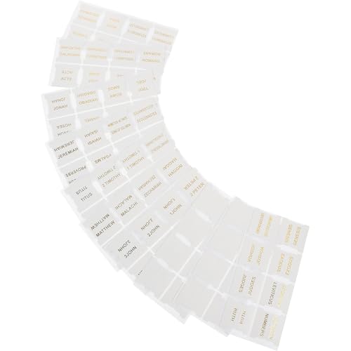 Onglets d'index pour bible pour retrouver facilement vos versets sans chercher