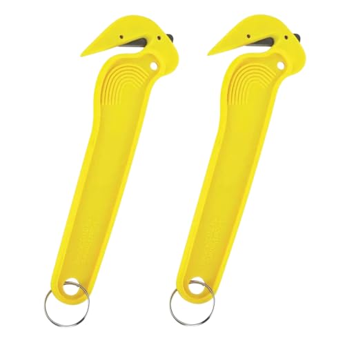 Yellow Box Cutter Cutter Box Cutter Cardboard Cutter Warehouse Box Opener (Set of 2)
