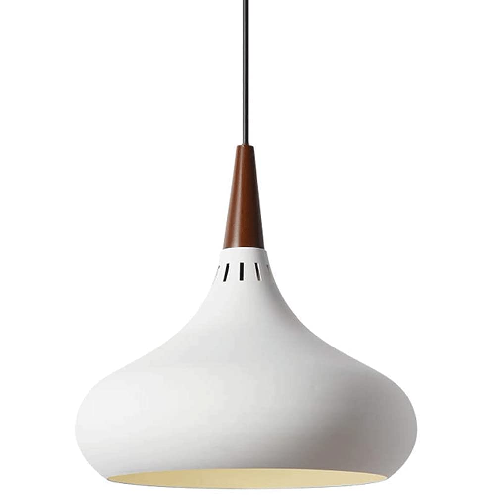 Middle Pendant Lighting Modern Style Chandelier E26 Aluminum Lampshade Pendant Light Indoor Hanging Light Fixture Adjustable Hanging Fixture For Dinning Room Bedroom Kitchen(11in/28cm 5 Colors)