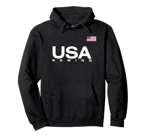 USA Rowing Flag Pullover Hoodie