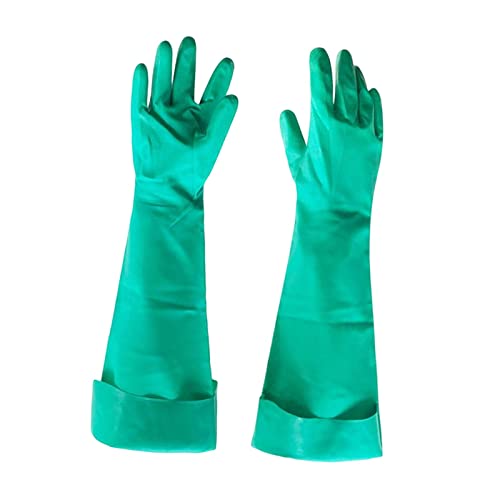 Gants en caoutchouc imperméables et résistants à l'usure 60cm XL