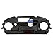WUTIST Dash Board Cover Compatible with Club Car Precedent Golf Cart Radio Dash ABS Carbon Fiber Color