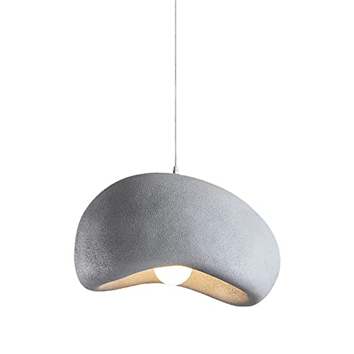Lámpara de techo japonesa de resina artística con diseño industrial creativo E27