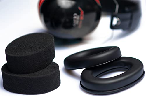 ACE Mute Kapsel-Gehörschützer - Ohrenschützer für die Arbeit & den Schießsport - EN 352-1 - Rot - Image 7