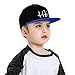 Saxophone Heartbeat Snapback Hat Boys Girls Fashion Hip Hop Style Contrast Color Snapback Hat Blue