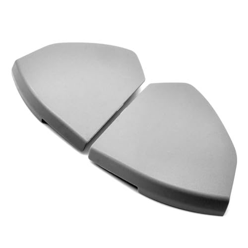HAOTOM 1 Pair Interior Door Panel Trim Cover Shells Left Right Fit For Mercedes Benz W211 E-Class E320 2003-2009,E350 2006-2009,E550 2007-2009,E55 AMG E500 2003-2006,E63 AMG 2007-2009 (Gray)
