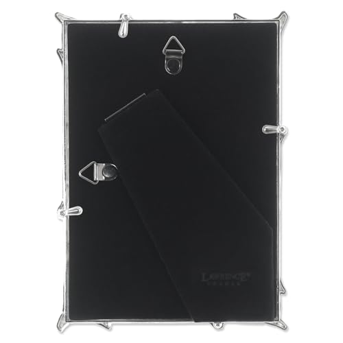 Image of Lawrence Frames 712657 5x7 Silver Metal Natural Branch Design Picture Frame