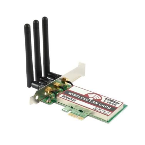 Adaptador WiFi Dual Band 2.4G 5G, Tarjeta de Red Inalámbrica PCIe USB para PC, con Soporte Anti Burning para Placa Madre miniatura 5