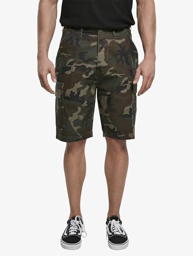 Brandit Bdu Ripstop Shorts, Uomo, Woodland, 3XL - 6