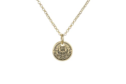 Collier Nordique en Or 14K : l'éclat durable d'un pendentif viking d'exception - 4