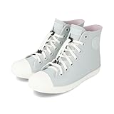 [メヌエ] [moz (モズ)]キッズ ハイカット レイン スニーカー[2cmヒール] 6041 19.0cm