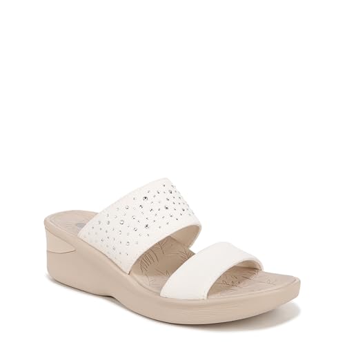 Sandales compensées lavables en machine BZees Sienna chaussures d'été confortables femme