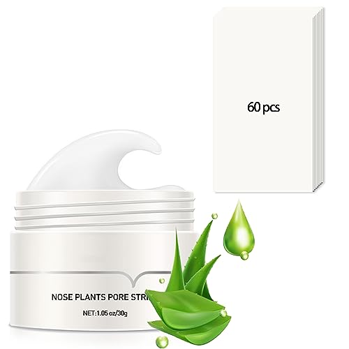 Blackhead Remover Masque Nasal Masque, Point Noir Dissolvant Nez Bandes, Masque peel off, Nettoyage en profondeur Beauté Soins de la peau