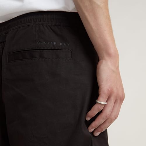 Miniatura 6 de G-Star Para Hombre Shorts Sport Trainer, Negro Dk Black D21039-D384-6484 , 24
